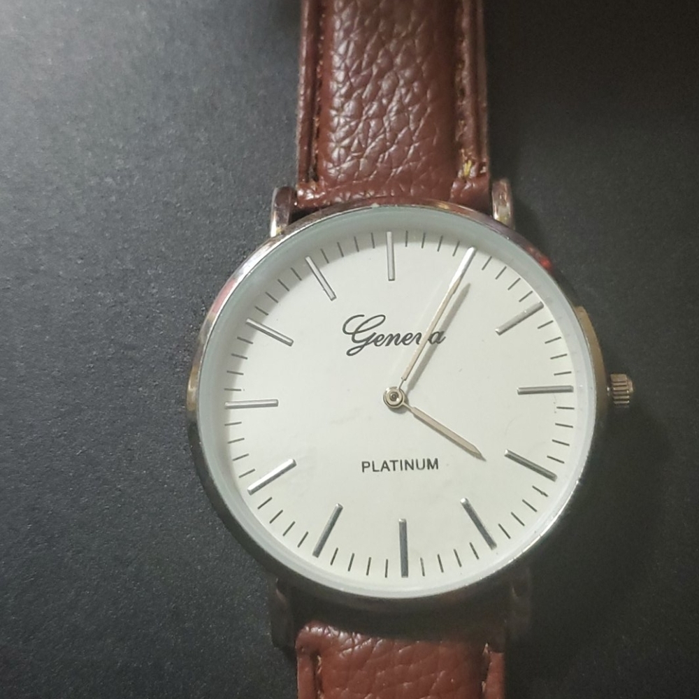 Geneva Silver Bezel watch edition sale